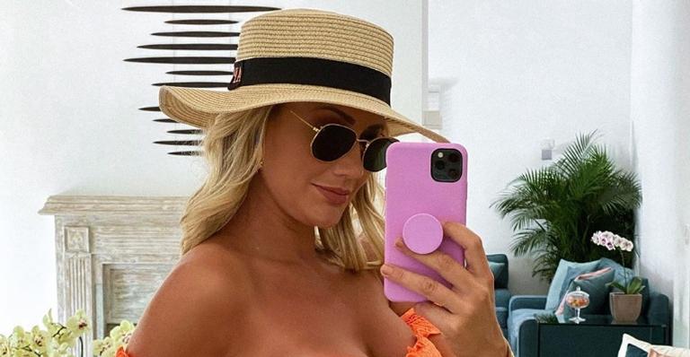 Na reta final da gestação, Ana Paula Siebert revela emoção: ”Chorei várias vezes”