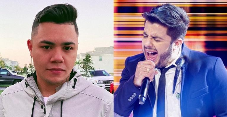 Felipe Araújo chora ao cantar música do irmão, Cristiano Araújo, em live