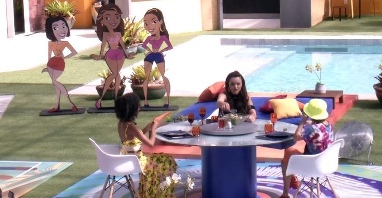 BBB 20: Sisters recebem almoço especial no dia da final e agradecem: ”Como é bom ser finalista”