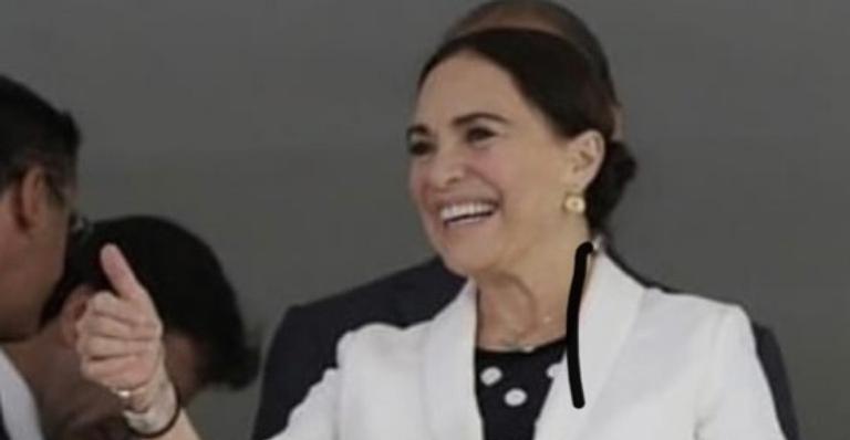 Regina Duarte comemora número de seguidores com alfinetada aos haters: ”Porque vocês estão aqui?”