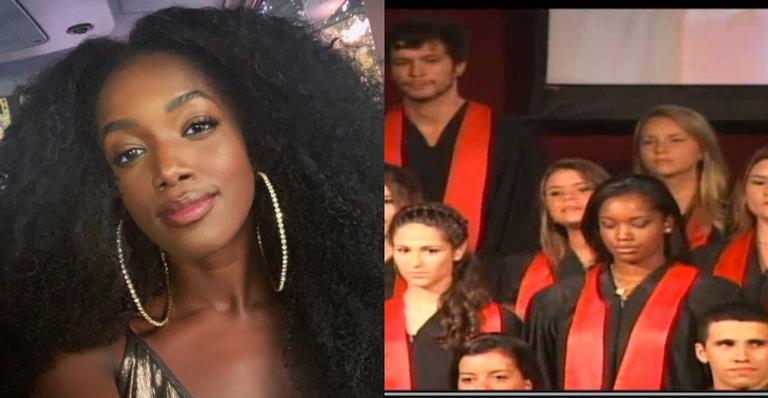 Iza compartilha cliques inéditos de sua trajetória escolar e fala sobre vitória de Thelma