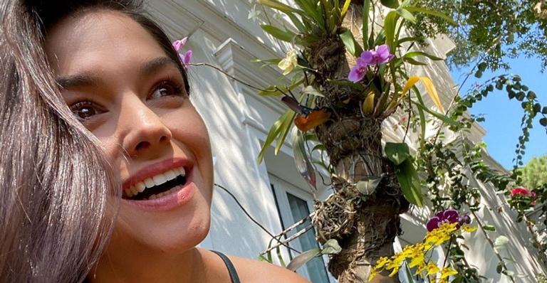 Durante isolamento, Thais Fersoza se diverte ao lado da filha: ”Resolvemos inovar nos penteados”