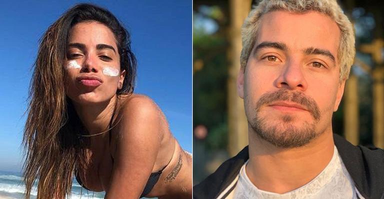 Thiago Martins revela que ensinou beijo técnico para Anitta: ”Ela estava muito nervosa”