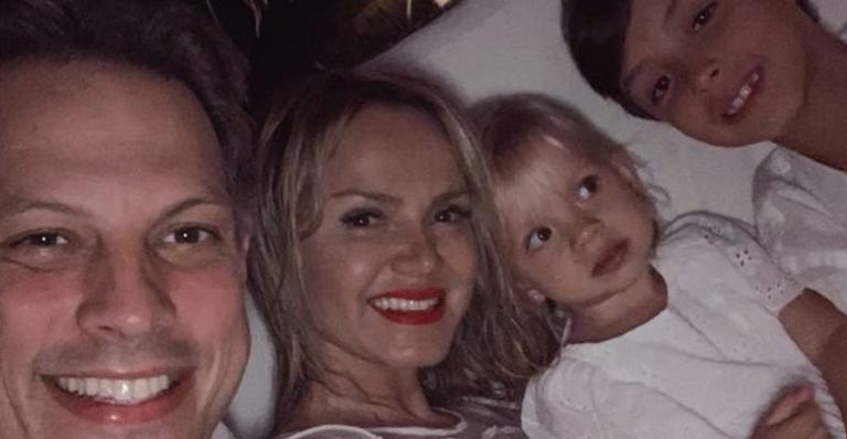 Eliana relembra lindo clique em família: ”Desejando boas vibrações”