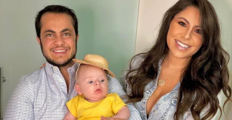 Thammy Miranda explode o fofurômetro com clique ao lado do filho, Bento