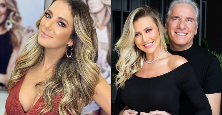 Ticiane Pinheiro se anima com nascimento da filha do ex marido, Roberto Justus, e Ana Paula Siebert