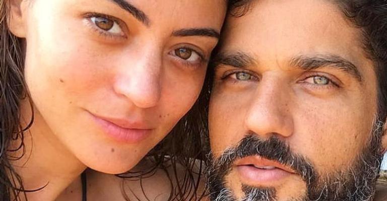 Carol Castro compartilha clique com Bruno Cabrerizo e casal recebe chuva de elogios: ”Lindos”
