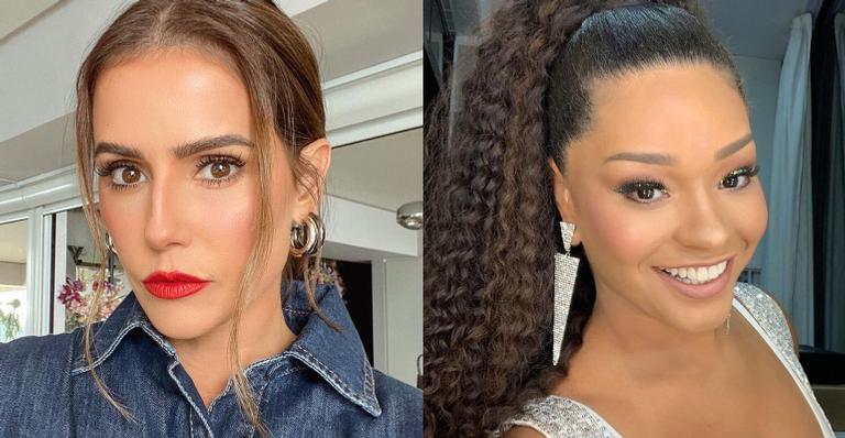 Deborah Secco deseja feliz aniversário para Juliana Alves: ”Logo logo estaremos juntas”