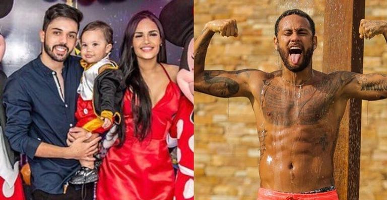 Ex-marido de Flayslane confirma que cantora ficou com Neymar: ”Eu que apaguei a conversa”