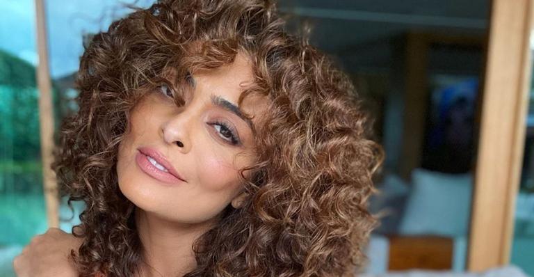 Juliana Paes esbanja beleza em registro de seu domingo: ”Domingo pensante”