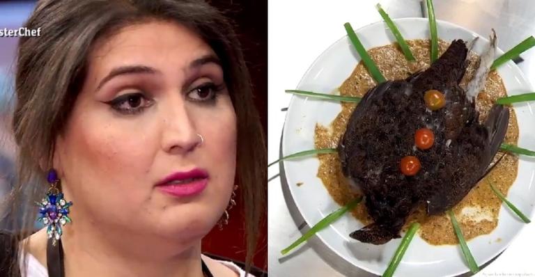Participante do ‘Masterchef’ é expulsa após servir ave crua e com penas em forma de protesto