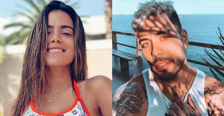 Anitta e Gui Araújo surgem rodeados de cachorrinhos em clique: ”Tomando conta da cama”