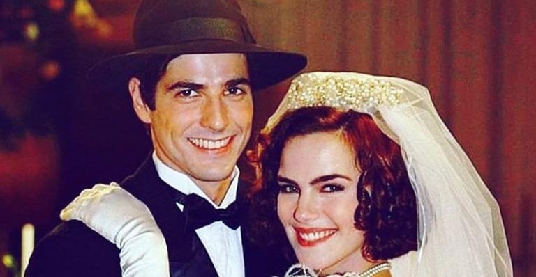 Reynaldo Gianecchini publica clique com Ana Paula Arósio: ”Todos temos saudade”