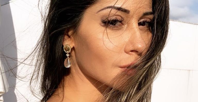 Mayra Cardi posa com os filhos para comemorar o Dia das Mães: ”Amo muito”