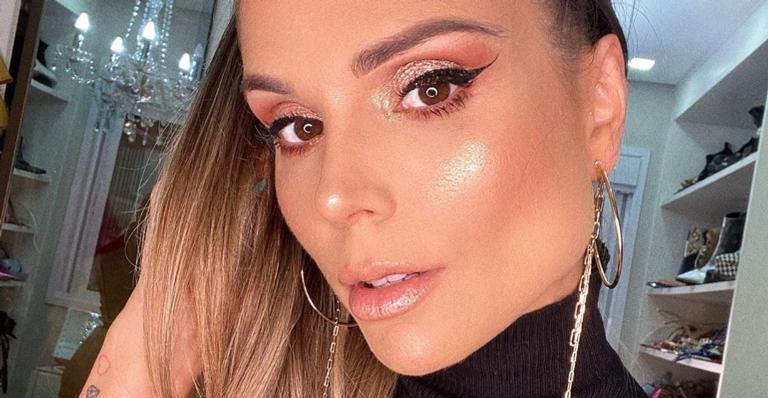 Grávida, Flávia Viana posa de lingerie e revela tempo de gestação: ”Já estamos de 4 meses”