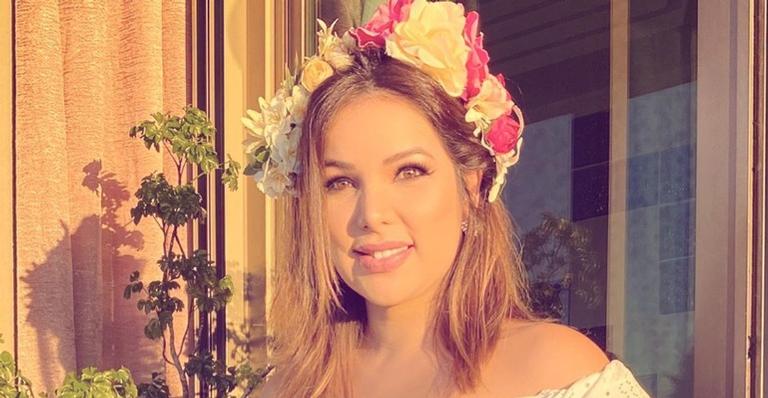 Grávida, Liah Soares comemora primeiro Dia das Mães: ”Minha menininha na barriga”