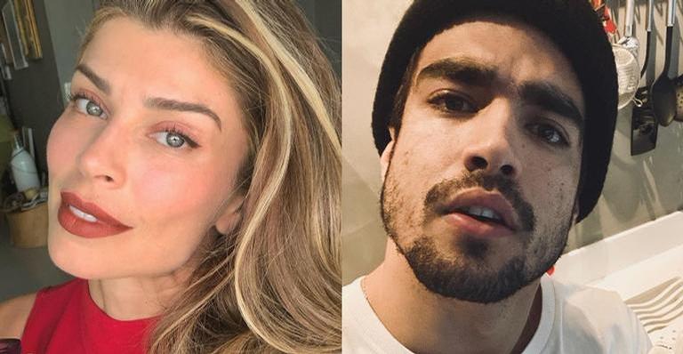 Grazi Massafera diverte a web ao recriar cena de ‘Rei Leão’ com Caio Castro