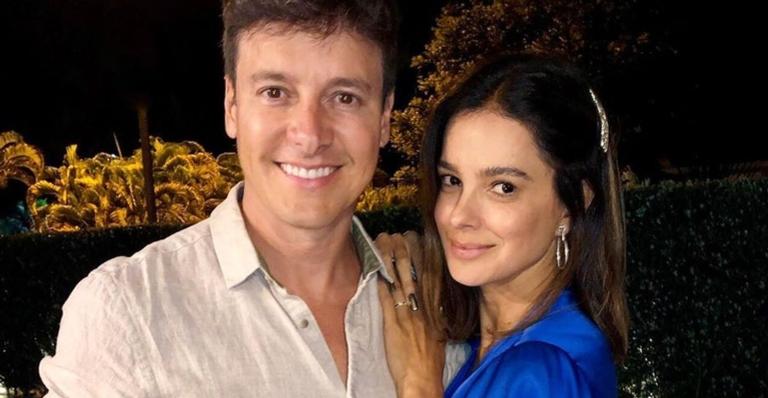 Rodrigo Faro e Vera Viel comemoram 23 anos de união com foto do primeiro encontro: ”Alma gêmea!”
