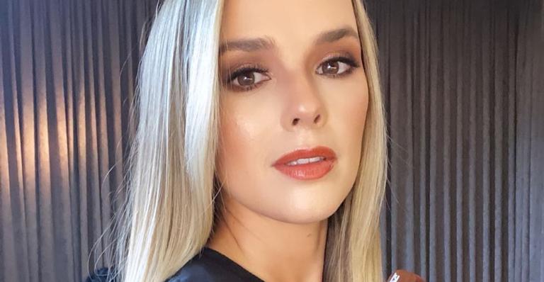 Thaeme Mariôto mostra look que usou no Encontro e chama atenção da web