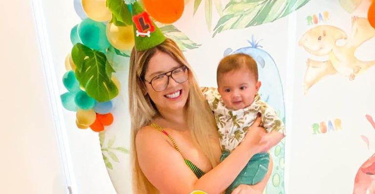 Marília Mendonça celebra 5 meses de Léo e encanta web: ”Te amo meu menino”