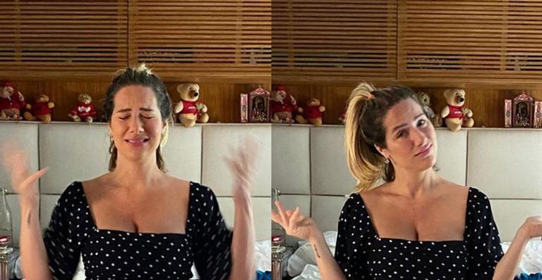 Giovanna Ewbank exibe barrigão de 30 semanas e desabafa: ”Tem dias que dá um desespero”