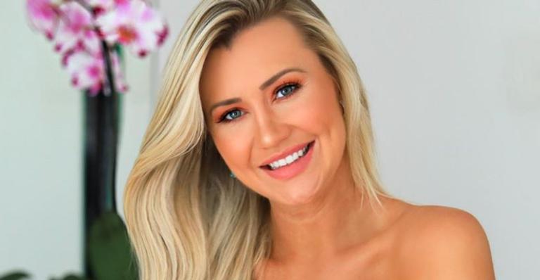 Ana Paula Siebert fala sobre primeiras horas com a filha e revela: ”Ela é muito esfomeada”