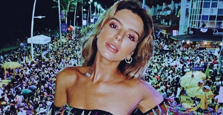 Giovanna Lancellotti agradece pelas mensagens de aniversário com foto de criança: ”Pura alegria”