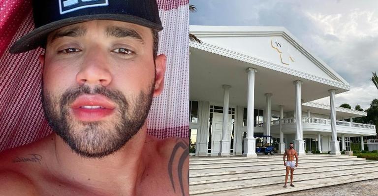 Mansão luxuosa onde Gusttavo Lima e a família moram tem mais de 15 mil metros quadrados; Confira!