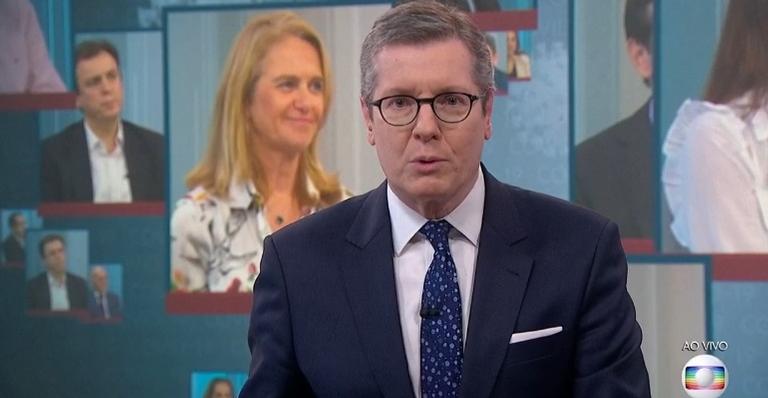 Jornalista Márcio Gomes se emociona ao se despedir de programa da TV Globo: ”Juntos até o final!”