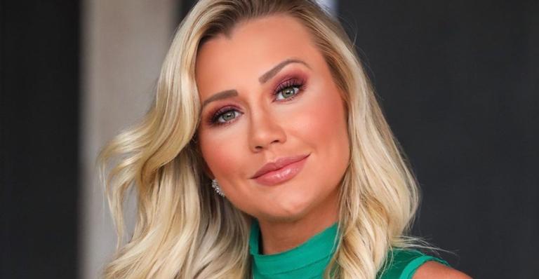 Ana Paula Siebert celebra primeira semana de vida da filha: ”O amor dentro de mim transbordou”