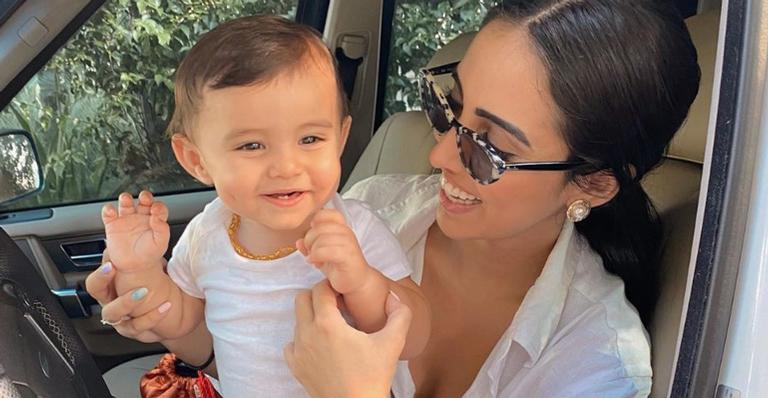 Jade Seba mostra detalhes da festa de 1 ano do filho: ”Vibrando amor e paz”