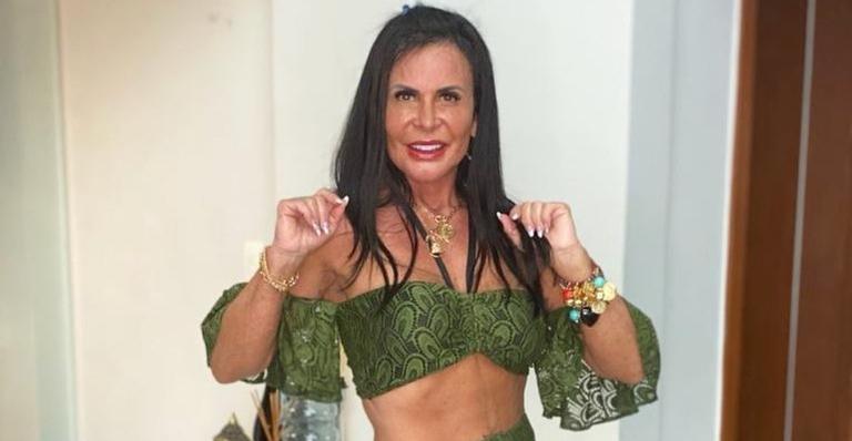 Gretchen compartilha mensagem divertida ao comemorar o aniversário de sua mãe