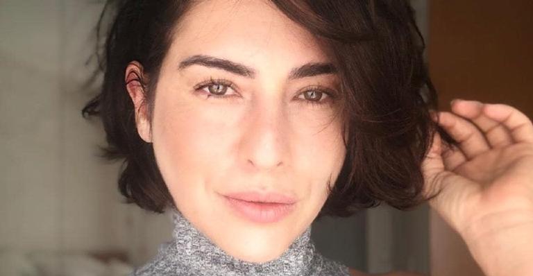 De cabelo curto, Fernanda Paes Leme comemora demorar menos tempo pra ficar pronta pra ver série