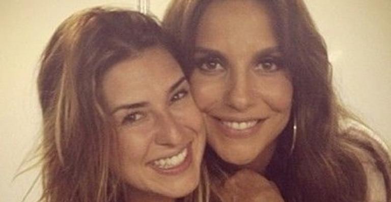 Fernanda Paes Leme parabeniza Ivete Sangalo e se declara: ”Ela existe e é real”