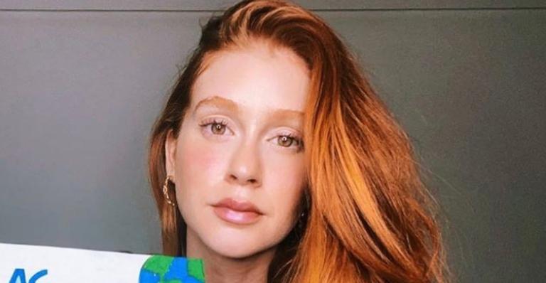 Marina Ruy Barbosa relembra cena de Belíssima e comenta: ”Confesso que achei bem atual”