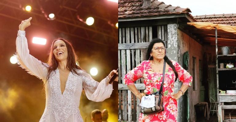 Regina Casé compartilha linda declaração à amiga, Ivete Sangalo