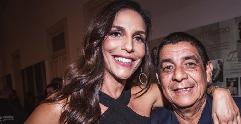 Zeca Pagodinho compartilha homenagem no aniversário de Ivete Sangalo