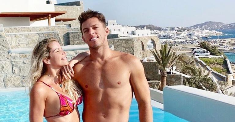 Amaury Nunes, esposo de Karina Bacchi, conta que sonhou com a vacina do covid-19