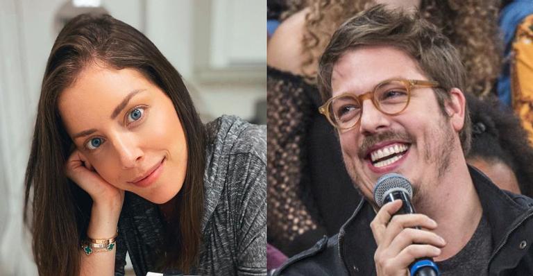 Fabiana Justus diverte web ao brincar com semelhança com Fábio Porchat: ”Meu pai”