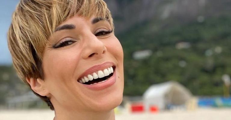 Ana Furtado chama atenção com look bufante e fãs elogiam: ”Amei”