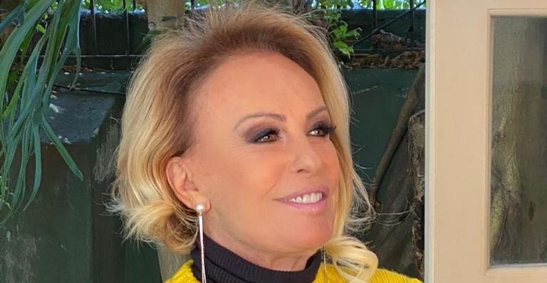 Ana Maria Braga surge radiante em clique: ”Meu abraço em vocês”