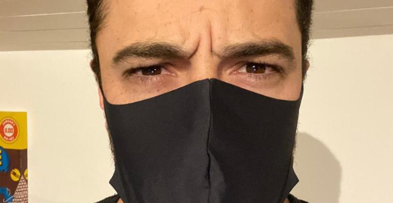 Felipe Titto fabrica máscaras e mobiliza fãs para doações: ”Não podemos ficar sentados”