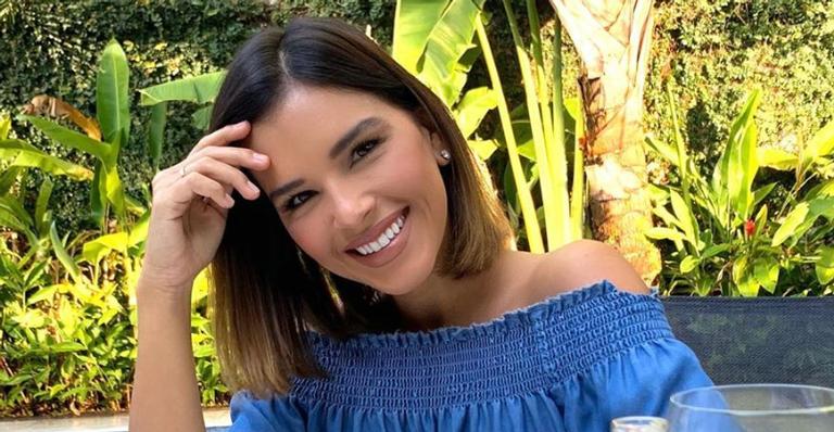 Mariana Rios encanta a web ao relembrar clique da infância durante Festa Junina