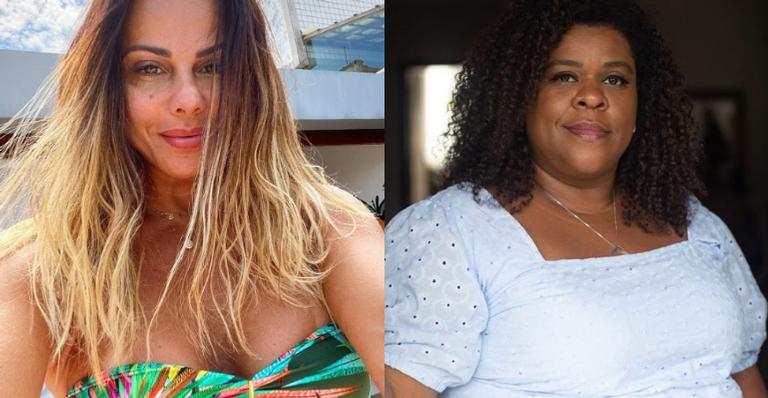 Com post na web, Viviane Araújo celebra aniversário de Cacau Protásio: ”Como eu amo essa mulher!”