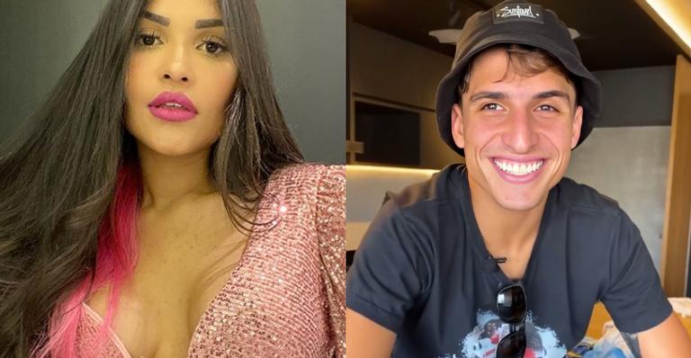 Flayslane compartilha vídeo dançando com Prior: ”A gente comemora o teste negativo do Covid-19”