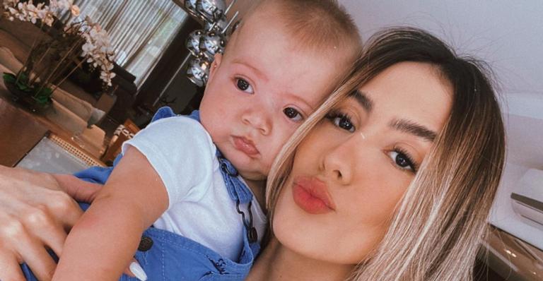 Gabi Brandt encanta seguidores com vídeo fofo ao lado do filho, Davi: ”Coisa fofa!”