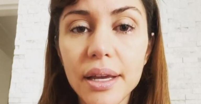 Maria Melilo fala da recuperação do covid-19: ”Só de estar em casa já é uma glória”