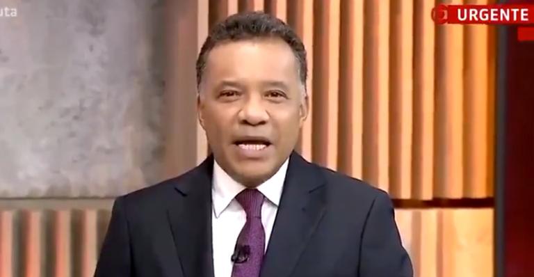 Heraldo Pereira se emociona ao vivo ao discutir sobre racismo