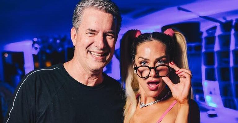 Pai de Giovanna Ewbank encanta ao dividir clique raro e fofíssimo com os netos, Titi e Bless