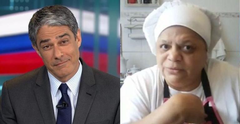 Ex-cozinheira de Fátima Bernardes e William Bonner volta a expor grosserias do jornalista